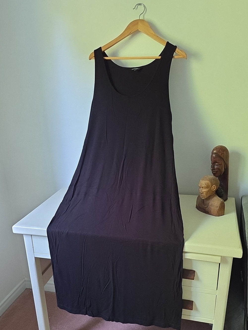 George Sleeveless Maxi Dress in Deep Plum